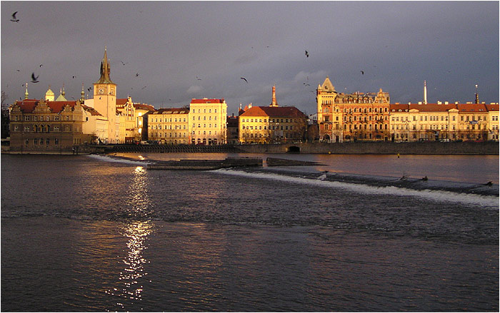 Pozlacené nábřeží