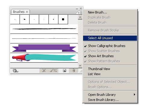 Smazání nepotřebných stop v Adobe Illustratoru