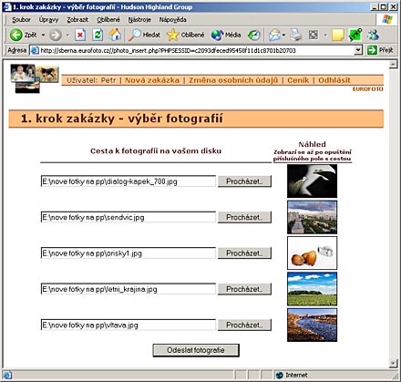 Eurofoto - digitální sběrna fotografií