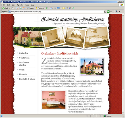 Zámecké apartmány Jindřichovice