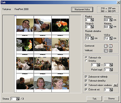 PhotoImage digital - Tisk