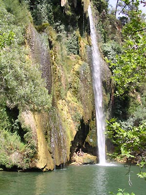 Vodopád Sillans-la-Cascade